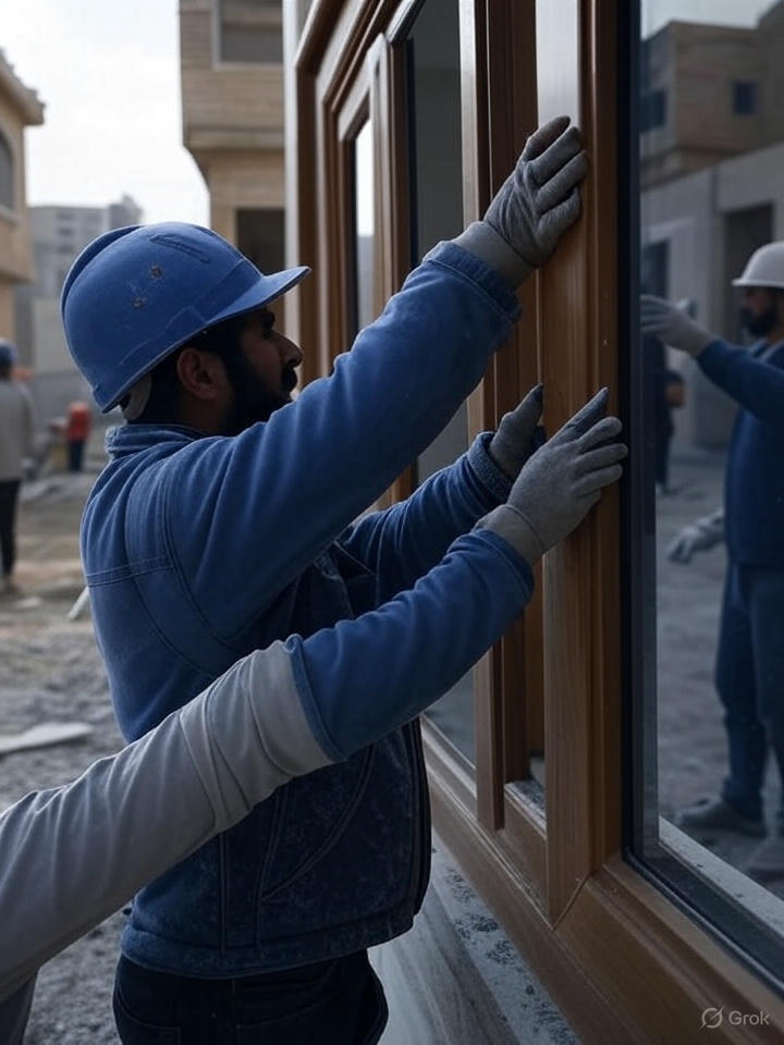 ساخت و نصب درب و پنجره دوجداره در زعفرانیه