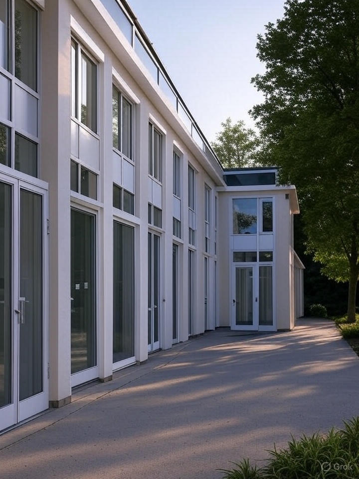 پنجره و درب ساختمانی در دروس